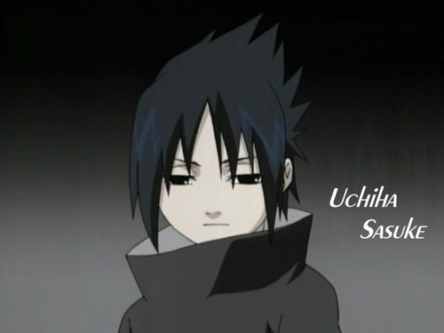  young Sasuke Uchiha achtergrond