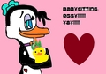 Babysitting Eggy (J.J.) - penguins-of-madagascar fan art