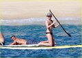 Cameron Diaz: Paddle Surfing in Mexico! - cameron-diaz photo