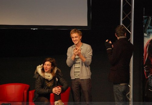 Harry Potter actors attend Magic Christmas fan convention in France 