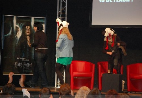 Harry Potter actors attend Magic Christmas fan convention in France 