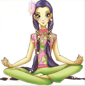  nyasi, nyasi kavu Lin yoga girl