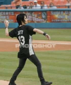  Joan Playing Baseball