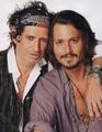 Johnny Depp and Keith Richards - johnny-depp photo