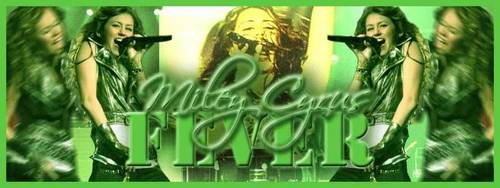  MILEY CYRUS BANNER MADE OF ME
