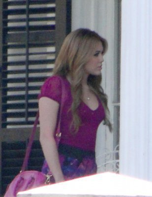  Miley Cyrus Fliming in New Orleans