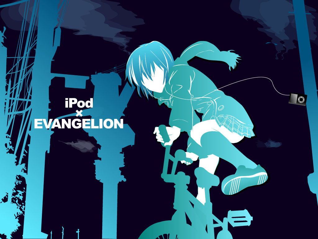 ipod theme - Neon Genesis Evangelion Wallpaper (17915216) - Fanpop