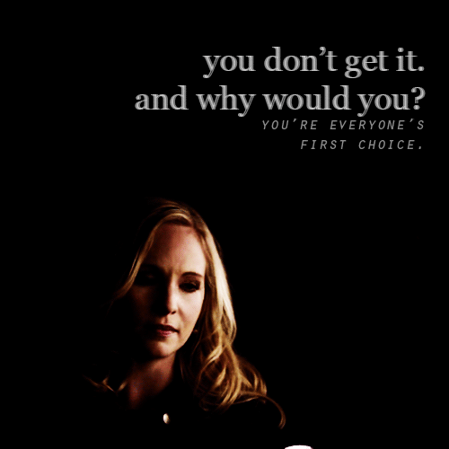  Caroline Forbes [ insecure...]