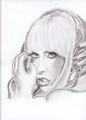 Fanart of lady Gaga - lady-gaga fan art