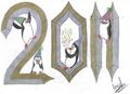 Happy New Year! 2011!!! - penguins-of-madagascar fan art