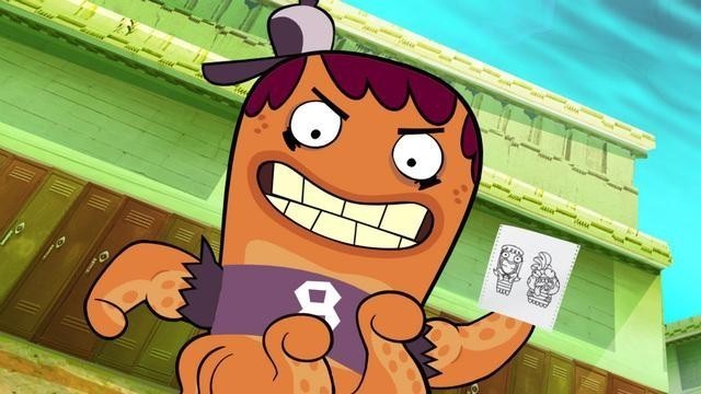 how to draw fish hooks characters. pictures of fish hooks characters. Jocktopus - Fish Hooks Photo