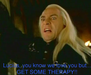  Lucius needs Therapy