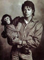 Mike and Bubbles - michael-jackson photo