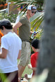 Tom & his girlfriend in South Beach {December 31st 2010} - harry-potter photo