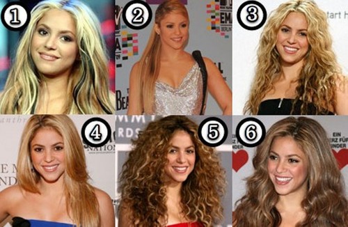  Шакира hairstyles