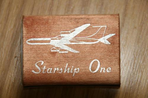  starship one matchbox