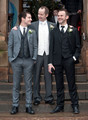 Dominic at Billy Boyd's wedding last December 29: - lost photo