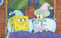 Goodnight Squidward - spongebob-squarepants fan art