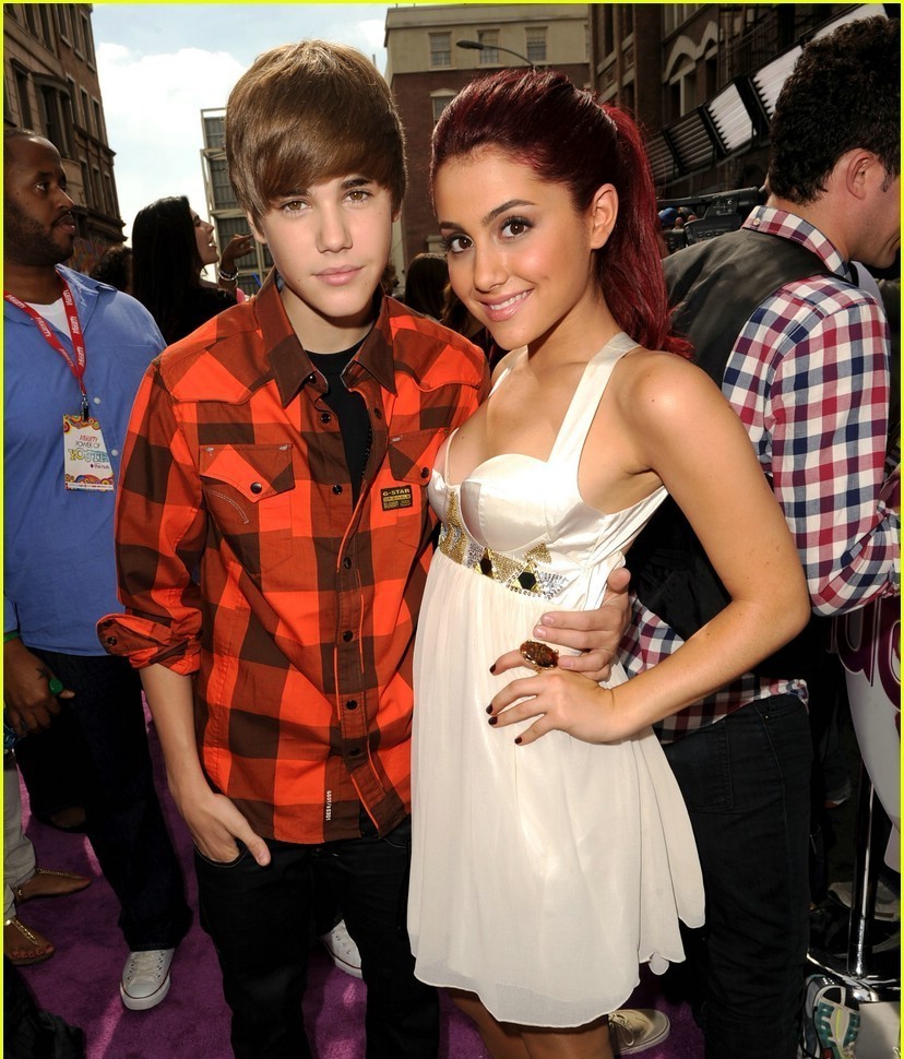 Justin Bieber and Ariana
