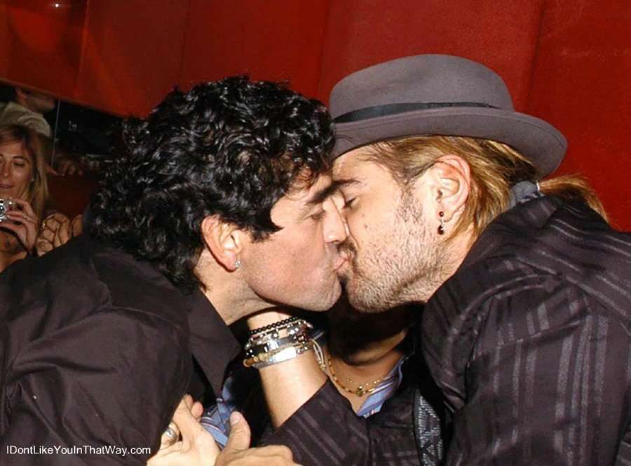 Celebrities Gay Kiss 110