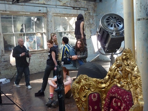  Skins Series 5 Behind the Scenes of the Promo Pics Shoot