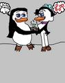 Skipper and Lilly ( Just friends) - penguins-of-madagascar fan art