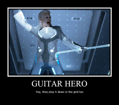  TRON guitarra Hero
