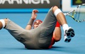 defenseless Rafael Nadal - tennis photo