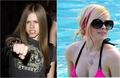 then and now - avril-lavigne fan art