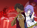 Anime mix up...Mizore shirayuki and Chad!! - anime wallpaper