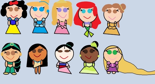  ডিজনি Princesses Lineup