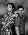 Jensen and Jared  - supernatural photo