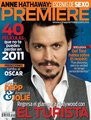 Johnny on cover of Mexican CINE PREMIERE magazine, January 2011 - johnny-depp photo