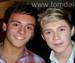 Niall with Tom Daley - one-direction icon