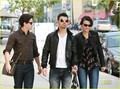 Nick Jonas & Joe Jonas: Lunch Date with Samantha Barks (07.01.2011) - the-jonas-brothers photo