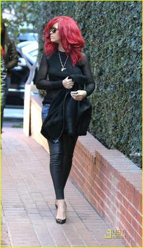  Rihanna out in West Hollywood