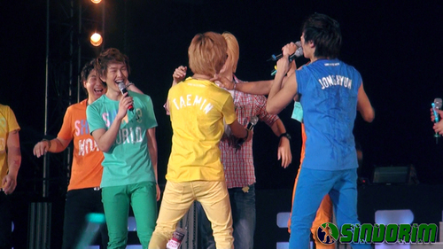 SHINee at SHINee The 1st Concert in Korea 110102