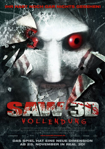  Saw 3D poster