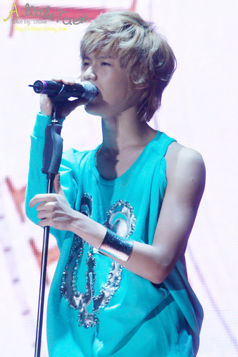  Taemin at SHINee The 1st концерт in Korea 110102