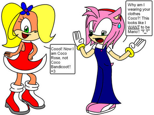  Coco and Amy Transform clothes