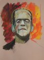 Frankenstein by Paul Davison - horror-movies fan art