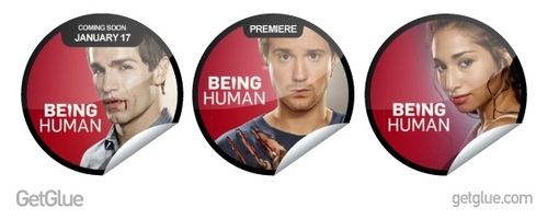Official BEING HUMAN stickers!!!