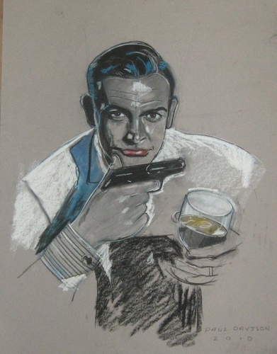 Sean,drawing by Paul Davison