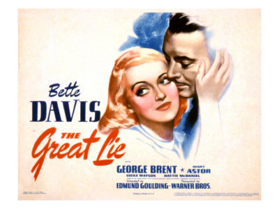  Bette in "The Great Lie"