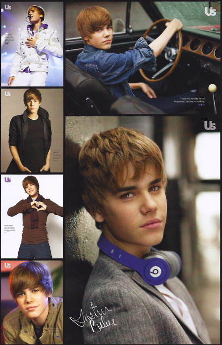 Justin Bieber US Magazine 01/01/2011. Justin Bieber - Us Magazine