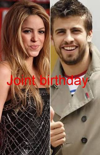 Shakira and Piqué were both born on February 2, Shakira on 10 years earlier than Piqué