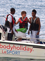 Water skiing in St. Lucia  - justin-bieber photo