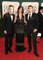 Andrew Lincoln, Sarah Wayne Callies & Jon Bernthal @ Golden Globes - the-walking-dead photo