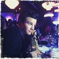 Chris's GG Award <3 - glee photo