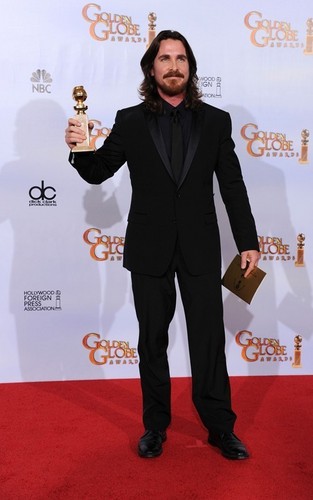  Christian @ 2011 Golden Globe Awards